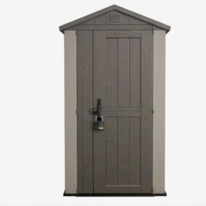 4 x 6 Resin Storage Shed with Steel Reinforcement and Floor - Image 3
