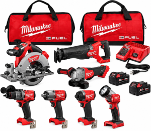 18V Brushless 7 Tool Cordless Combo Kit