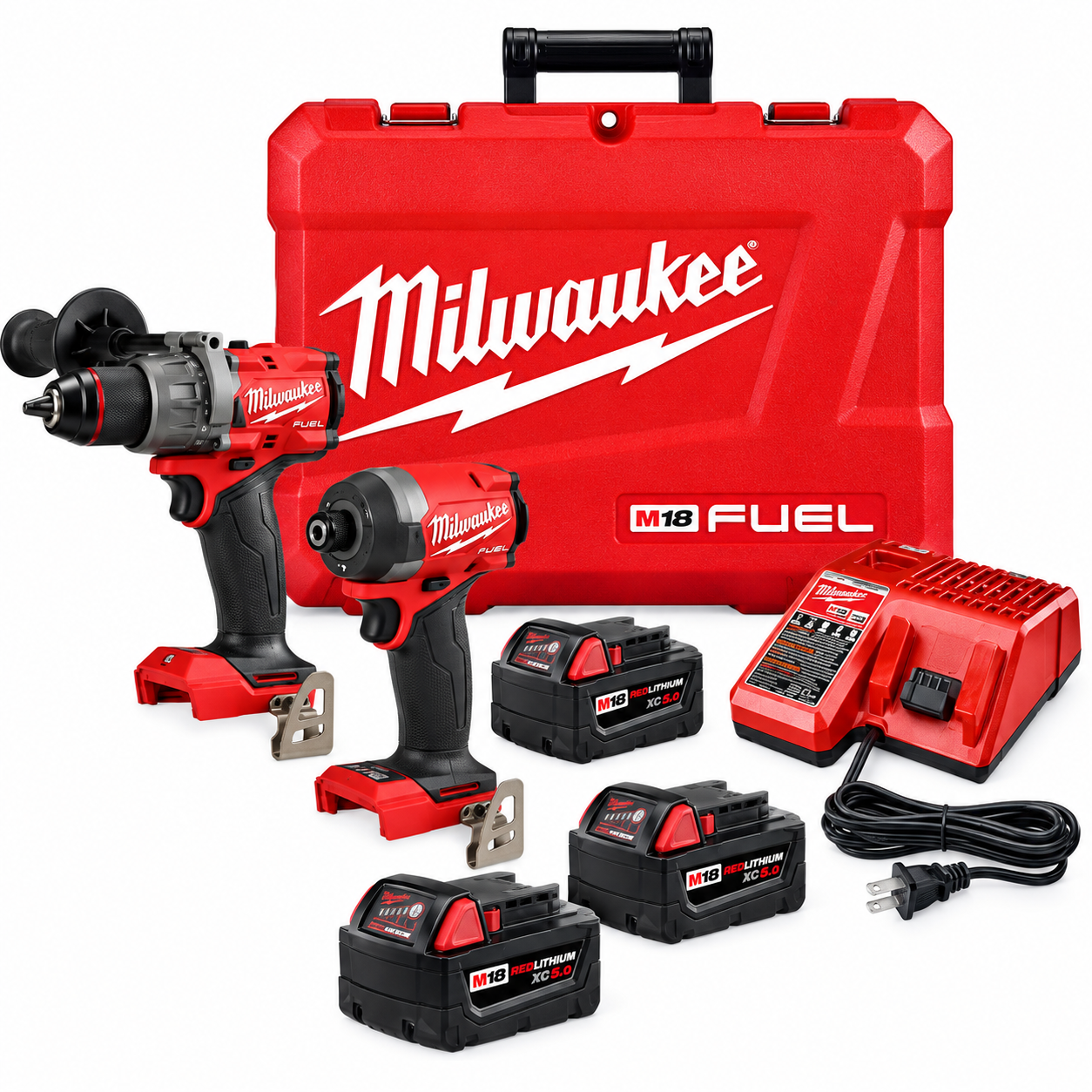 18V Brushless Hammer Drill Impact Driver Kit 18V Brushless Hammer Drill Impact Driver Kit - Image 1