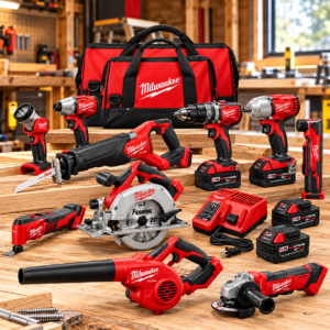 Milwaukee M18 18-Volt Lithium-Ion Cordless Combo Kit - Image 2