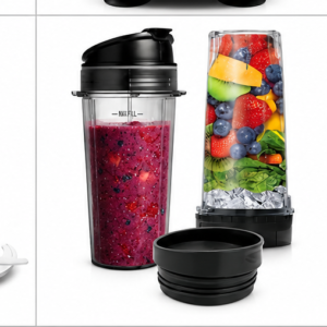 BL770 Kitchen System Blender 1500W with 72 oz Pitcher, 8 Cup Processor Bowl and Two 16 oz Cups - Image 3