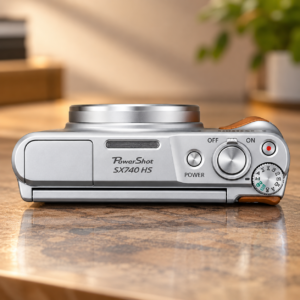 PowerShot SX740 HS Camera Silver 20.3MP 40x Optical Zoom Compact Digital Camera - Image 2