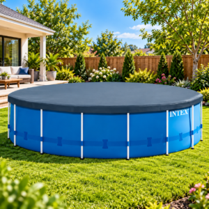 15 Foot Round Above Ground Pool 48 Inch with Filter Pump and Ladder - Image 2