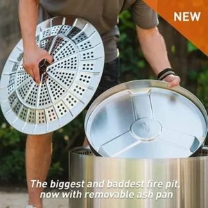 Solo Stove Canyon 2.0 Stainless Steel Wood Burning Fire Pit - Image 5