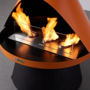 Modern Ventless Gel Fuel Indoor Outdoor Fireplace - Image 2
