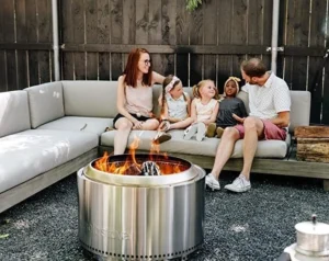 Solo Stove Canyon 2.0 Stainless Steel Wood Burning Fire Pit - Image 3
