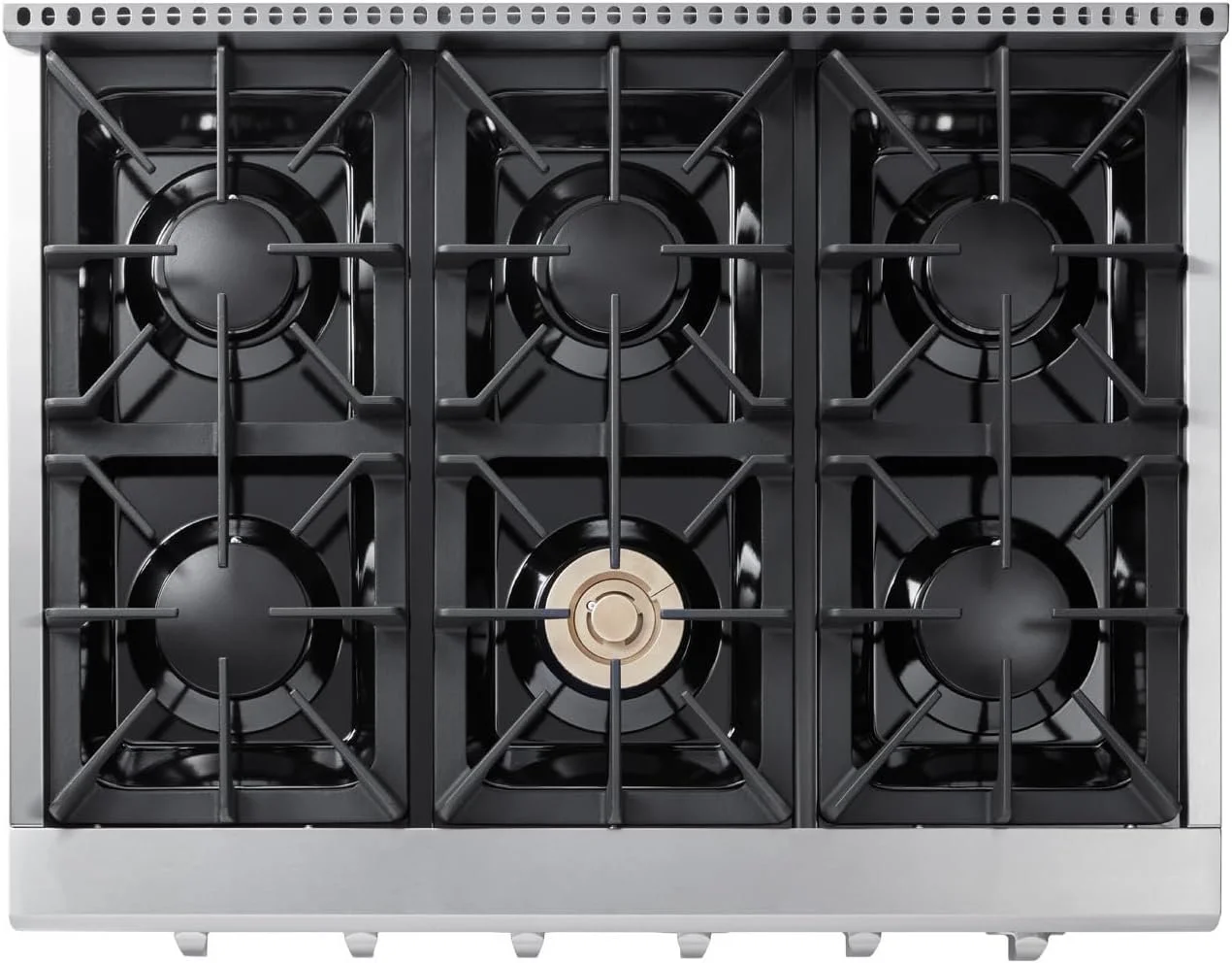 Thor HRT3618U Gas Rangetop 36-Inch 6-Burner Stainless Steel Rangetop Thor HRT3618U Gas Rangetop 36-Inch 6-Burner Stainless Steel Rangetop - Image 1