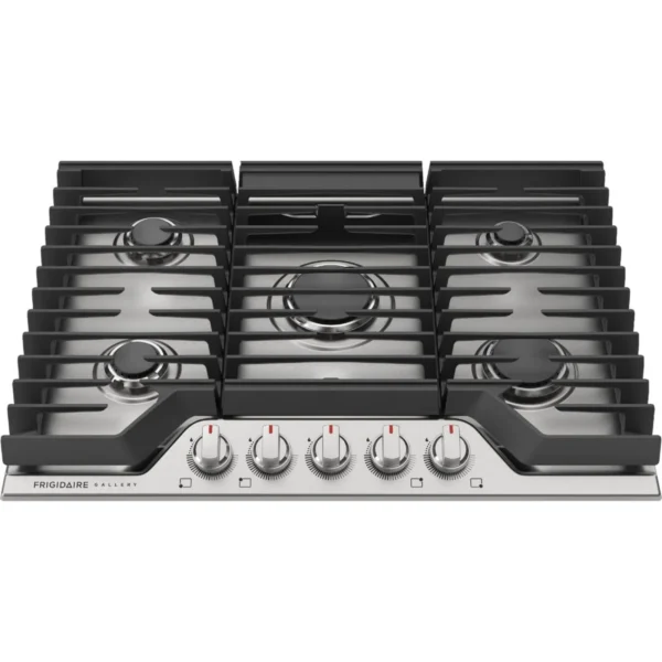 Frigidaire Gallery 30 Inch Gas Cooktop GCCG3048AS with 5 Burners