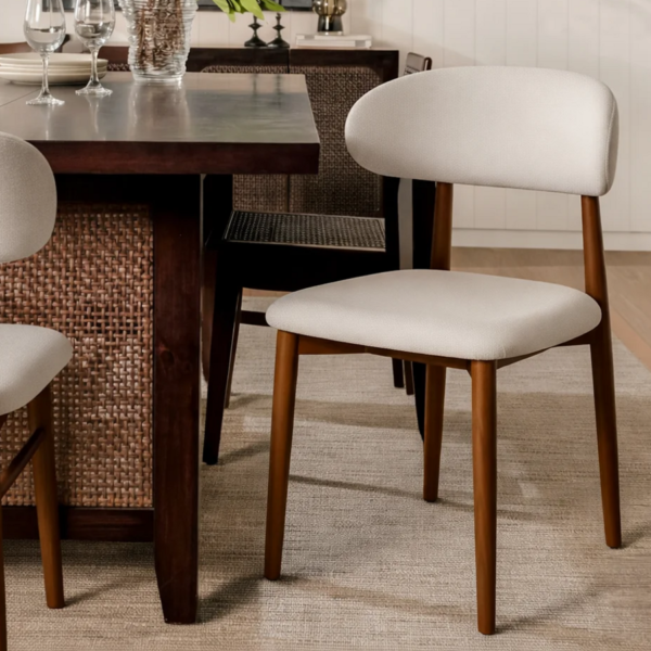 Upholstered Dining Chair Furniture Indoor Dining Room Seating