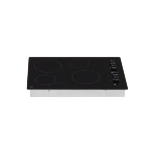 GE 30 Inch Electric Cooktop JP3030DWBB with 4 Radiant Elements - Image 4