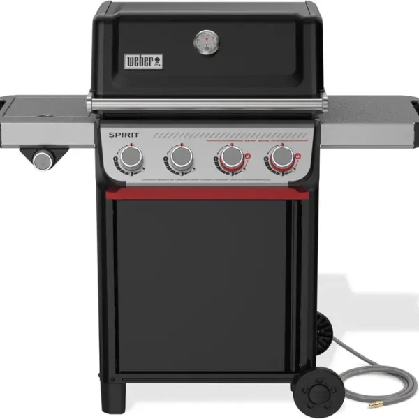 4 Burner Natural Gas Grill with Side Burner