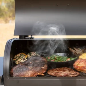 Oklahoma Joes Rider 900 DLX Pellet Grill and Smoker - Image 3