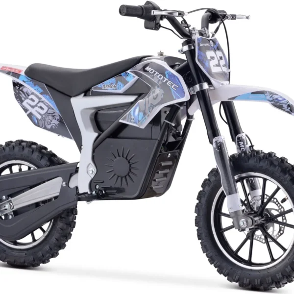36V Electric Dirt Bike 790W Lithium Battery 21 MPH