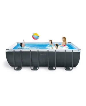 Intex Ultra XTR Pool 18 x 9 Ft Rectangular Above Ground Pool Set - Image 2
