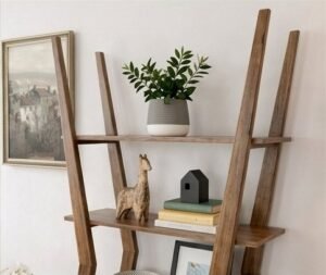 Bookcase with Storage Compartments Indoor Storage and Display Unit - Image 2