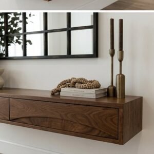Solid Wood Console Table Indoor Entryway Furniture - Image 3