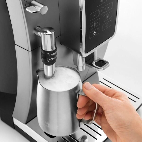 DeLonghi Dinamica Automatic Espresso ECAM35025SB TrueBrew Over Ice Coffee Machine with Grinder