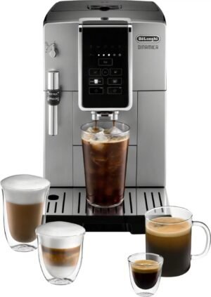 DeLonghi Dinamica Automatic Espresso ECAM35025SB TrueBrew Over Ice Coffee Machine with Grinder - Image 6