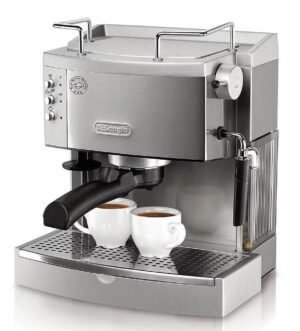 15 Bar Espresso Machine with Milk Frother and 44 Oz Removable Water Tank - Image 2