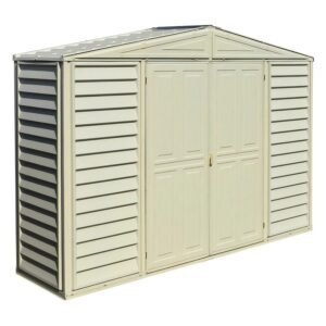 10.5 x 2.75 Vinyl Storage Shed with Foundation Kit - Image 3
