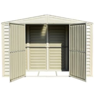10.5 x 2.75 Vinyl Storage Shed with Foundation Kit - Image 6