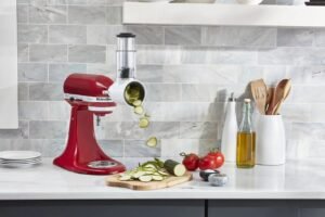 Artisan Series Stand Mixer 5 Quart Tilt Head 325W Empire Red - Image 6