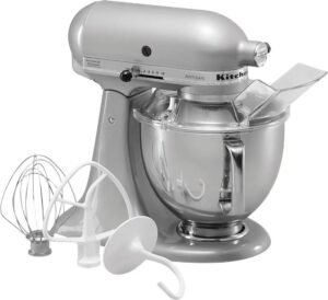 Artisan Series Stand Mixer 5 Quart Tilt Head 325W Metallic Chrome - Image 2