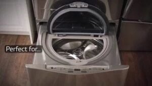 SideKick Top Load Washer WD100CB 1.0 Cu. Ft. Pedestal Black Steel - Image 4