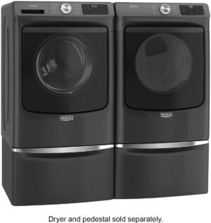 Stackable Front Load Washer MHW5630MBK 4.5 Cu. Ft. with Steam - Image 4