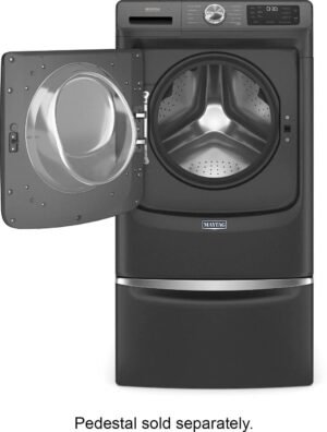 Stackable Front Load Washer MHW5630MBK 4.5 Cu. Ft. with Steam - Image 10