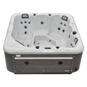 5 Person Outdoor Hot Tub with Bluetooth Speakers - Image 2