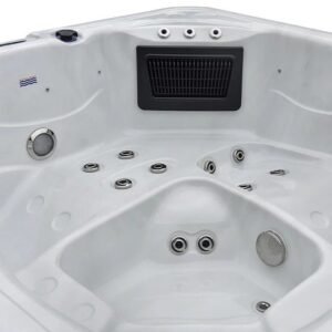 5 Person Outdoor Hot Tub with Bluetooth Speakers - Image 3