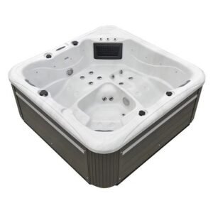 5 Person Outdoor Hot Tub with Bluetooth Speakers - Image 4