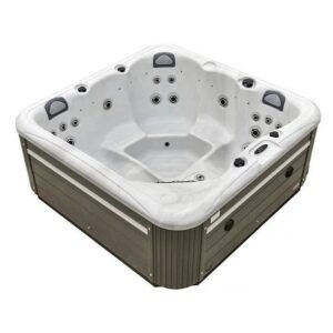 5 Person Outdoor Hot Tub with Bluetooth Speakers - Image 5