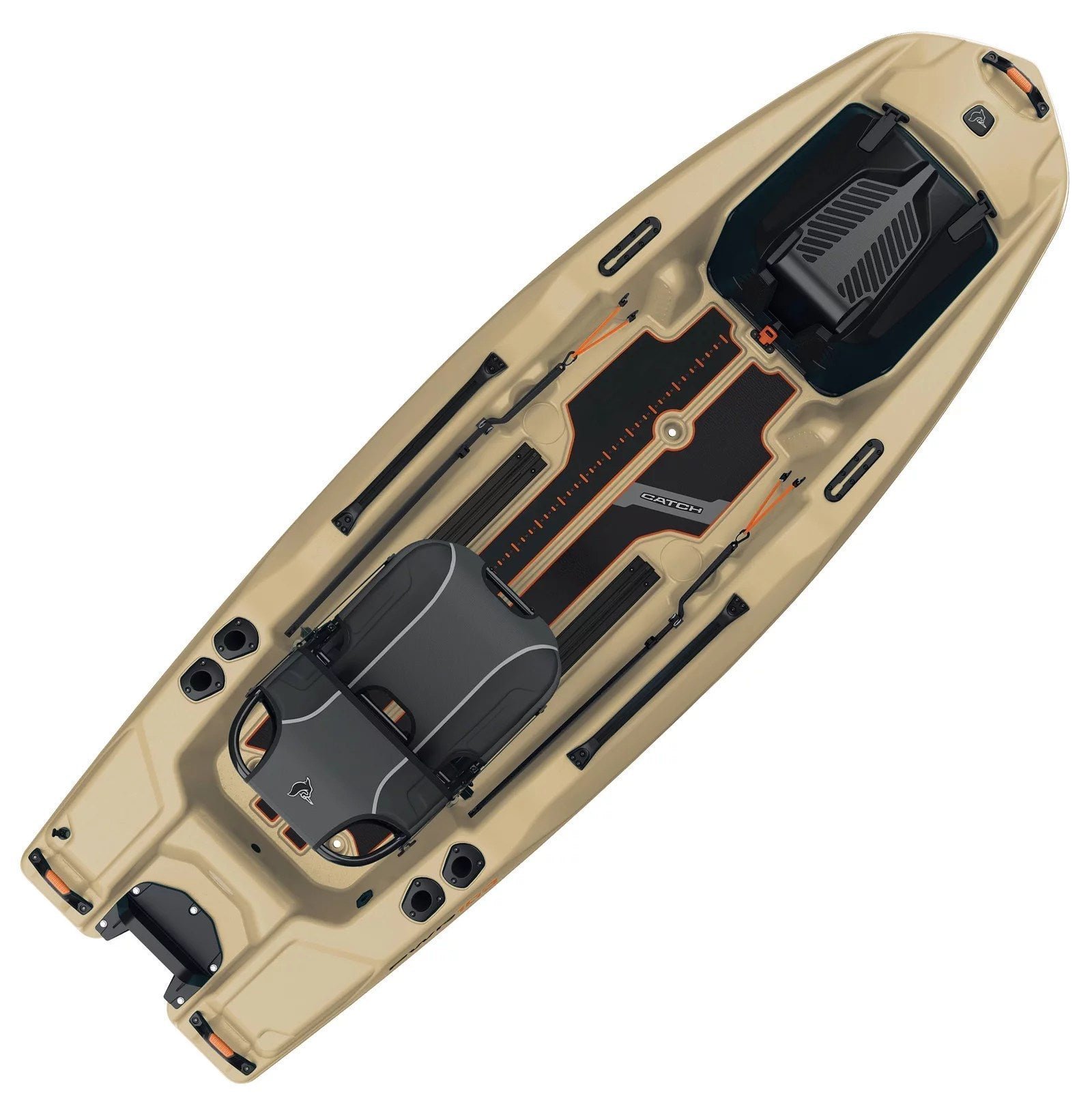 img-2516.jpg Single Person Fishing Kayak 9 ft 9 in with Swivel Seat - Image 1