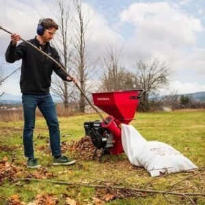 3 Inch Gas Chipper Shredder with 212cc Engine - Image 2
