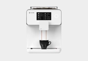 TK 01 Automatic Espresso Machine White with Touchscreen and Integrated Grinder - Image 4