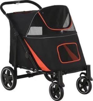 One-Click Foldable Dog Stroller