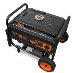 4750-Watt Portable Generator with Electric Start and Wheel Kit