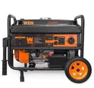 4750-Watt Portable Generator with Electric Start and Wheel Kit - Image 2