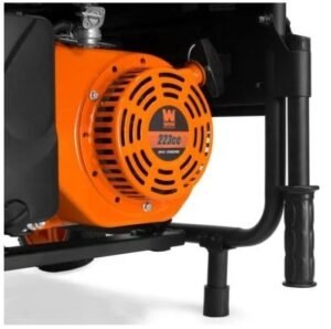 4750-Watt Portable Generator with Electric Start and Wheel Kit - Image 3