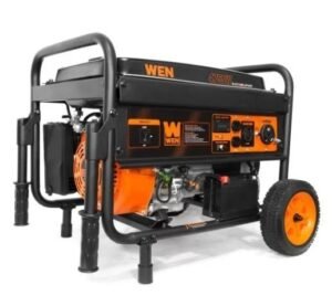 4750-Watt Portable Generator with Electric Start and Wheel Kit - Image 5