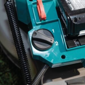 36V Cordless Self Propelled Lawn Mower 21 Inch with 4 Batteries - Image 7