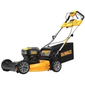 20V Cordless Self Propelled Lawn Mower 21 Inch with Batteries