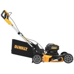 20V Cordless Self Propelled Lawn Mower 21 Inch with Batteries - Image 4