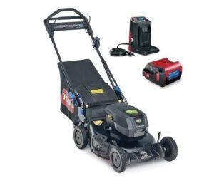 60V Brushless Self Propelled Lawn Mower 21 Inch with Battery - Image 5