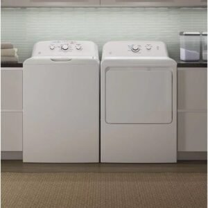 4.2 Cu Ft Washer and 7.2 Cu Ft Electric Dryer Set - Image 3