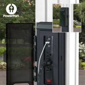 16 x 12 Steel Pergola with Power Outlets and USB Ports - Image 10