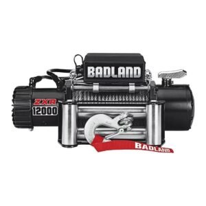 Badland ZXR 12000 Winch Electric Vehicle Recovery Winch with Wire Rope & Remote Control