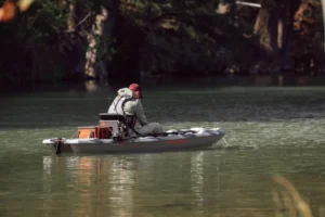 Sit On Top Fishing Kayak 10.8 Foot with Adjustable Seat 375 lb Capacity - Image 3